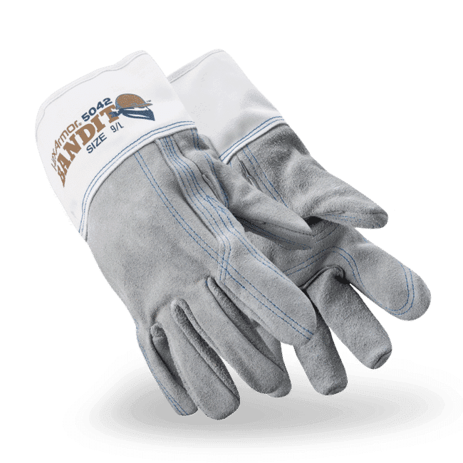 Bandit® 5042 heavy-duty cowhide leather work glove_2